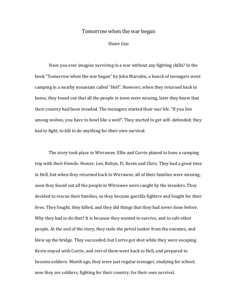 Tomorrow When The War Began Series Pdf